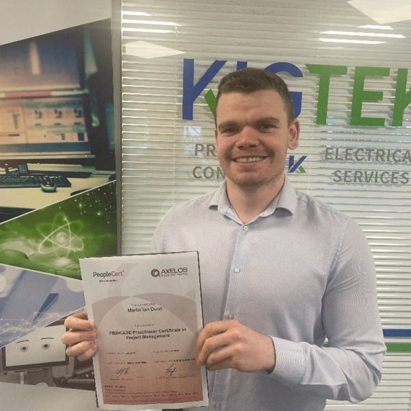 Project Manager Martin Achieves Prince2 Certification
